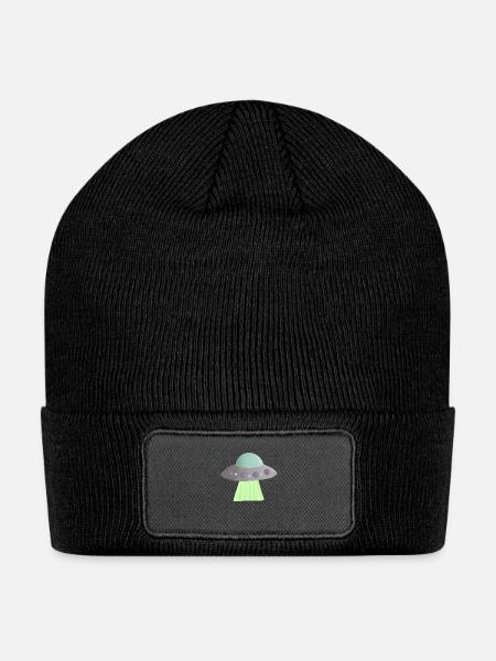 UFO - Patch Beanie - black