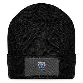 Viral TikTok Character Design - Patch Beanie - black - Front