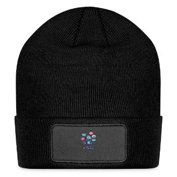 Viral TikTok Character Design - Patch Beanie - black - Front