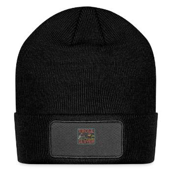 Troll Slayer Vintage Fantasy Game Tee - Patch Beanie - black - Front
