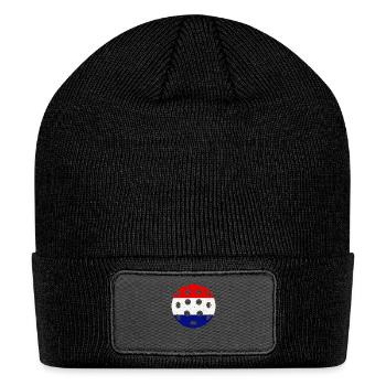 pickleball Holland - Patch Beanie - black - Front