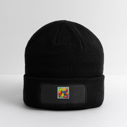 Vibrant Fruit Still Life - Patch Beanie
