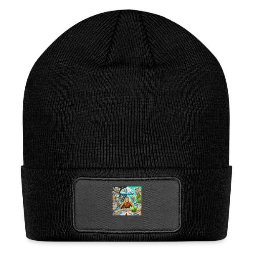 DALLE 2025 09 13 15 58 23 A conceptual illus - Patch Beanie