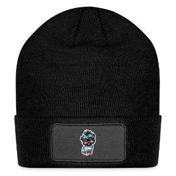Risueño Ruffles - Patch Beanie - black - Front