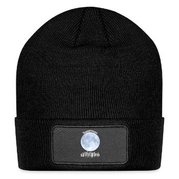 Luminous Super Moon - Patch Beanie - black - Front