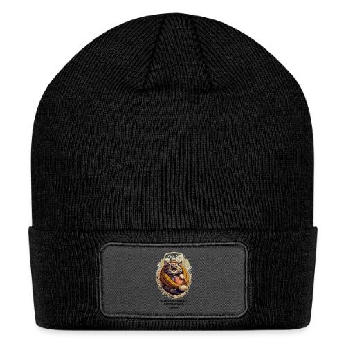 Powered by Sarcasm Cat Tee - Patch Beanie