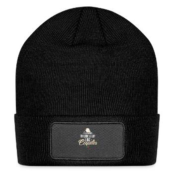 Funny Coquito Season Rum Drink Coconut Puerto Rica - Patch Beanie - black - Front