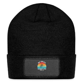 Cicadas 2024 Funny Sleeve - Patch Beanie - black - Front