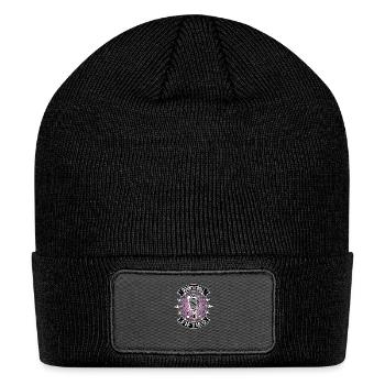Sock Hop Clothing Vintage Rockabilly - Patch Beanie - black - Front