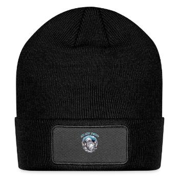 Christmas Funny Cool Xmas - Patch Beanie - black - Front
