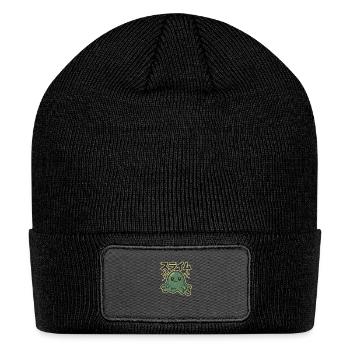 Kawaii Slime Japanese - Patch Beanie - black - Front