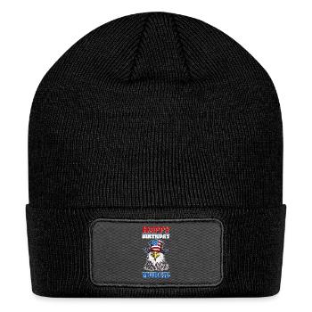 Happy Birthday 'MURCA! - Patch Beanie - black - Front