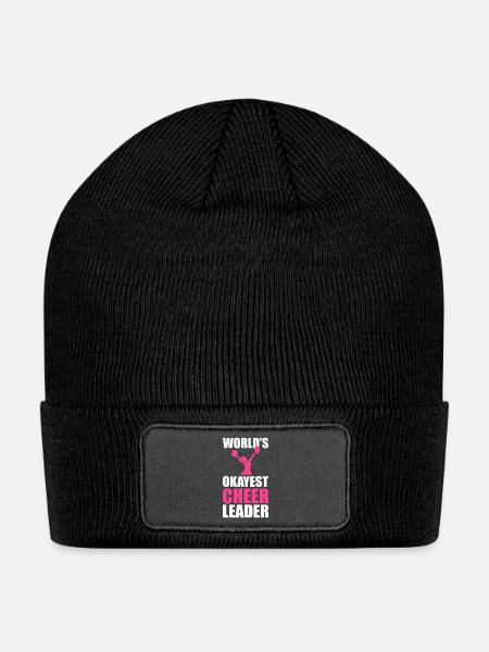 Worlds okayes Cheerleader - Patch Beanie - black