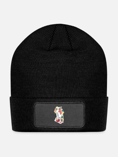 Djibouti East Africa Djiboutian Flag - Patch Beanie - black