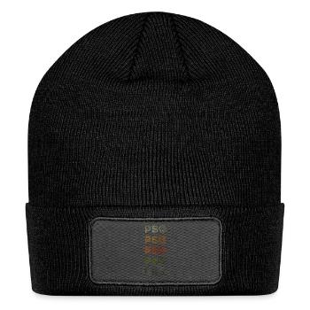 Love Heart Psg Vintage - Patch Beanie - black - Front