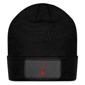Jack of Diamonds - Patch Beanie - black - Front