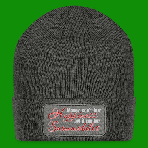 Money Can Buy Snowmobiles - Patch Beanie