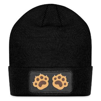 CHAT MIGNON - Patch Beanie - black - Front