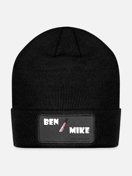 Ben/Mike - The PhasBOYS - Patch Beanie - black