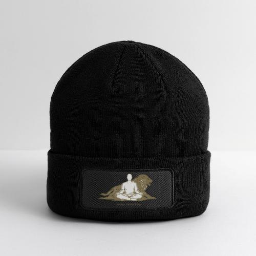 Silence Builds Kings Meditation Lion - Patch Beanie