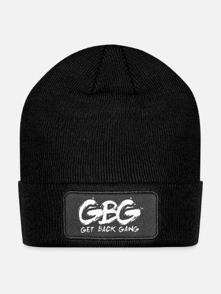 Get Back Gang Graffiti - Patch Beanie - black