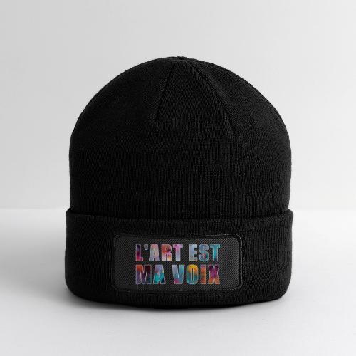 Art is my voice - Patch Beanie