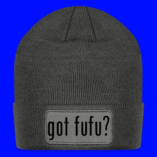gotfufu-black - Patch Beanie