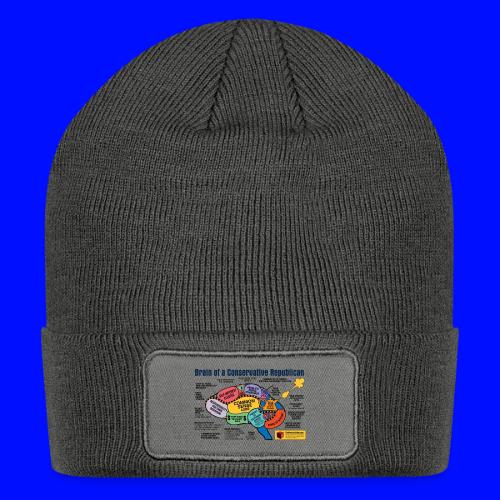 Brain of a Conservative Republican - Patch Beanie