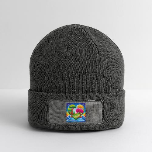 Heart, fantasy, landscapes, nature, fantasy - Patch Beanie