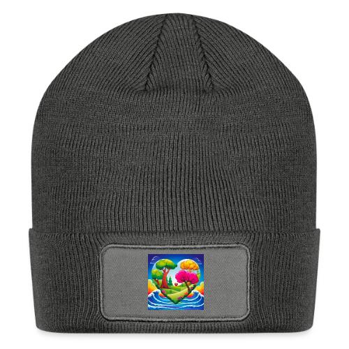 Heart, fantasy, landscapes, nature, fantasy - Patch Beanie