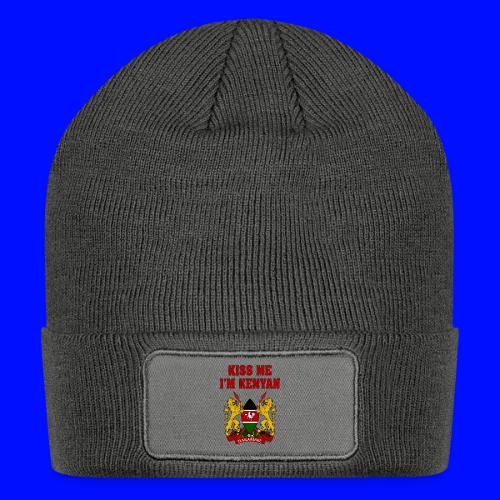 Kiss Me, I'm Kenyan - Patch Beanie