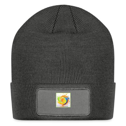 Citrus Splash of Color Design - Patch Beanie