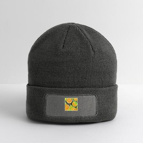 Vibrant Citrus Painting - Patch Beanie