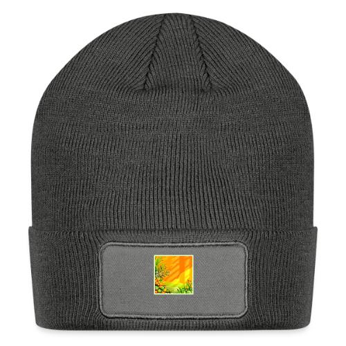 Citrus and Leaves Graphic - Patch Beanie