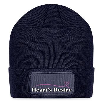 Heart s Desire - Patch Beanie - navy - Front