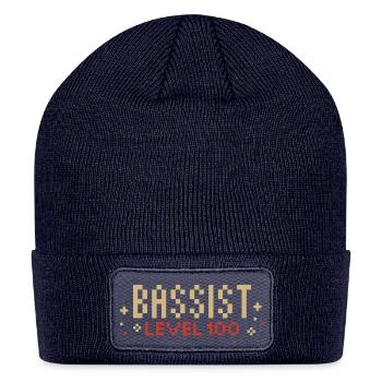 Bassist Level 100 - Patch Beanie - navy - Front