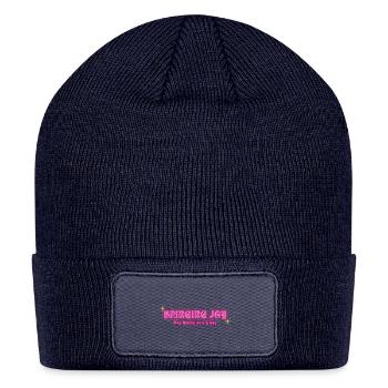 Bringing Joy - Patch Beanie - navy - Front