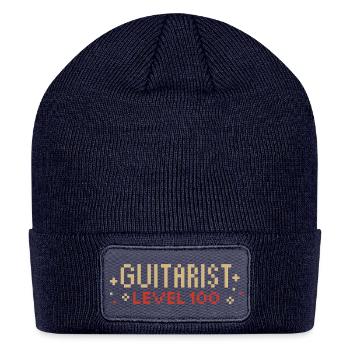 Guitarist Level 100 - Patch Beanie - navy - Front