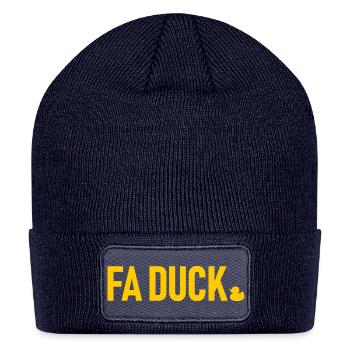 Fa Duck - Rubber Duck - Patch Beanie - navy - Front