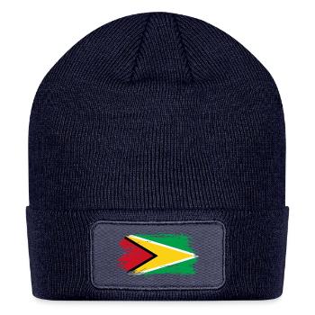 Guiana flag - Patch Beanie - navy - Front