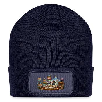 Main Quest Never Heard of It - Patch Beanie - navy - Front