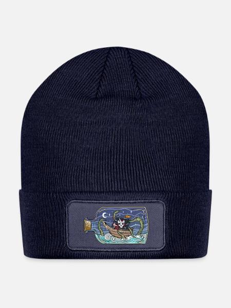 Captain Ibo! - Patch Beanie - navy