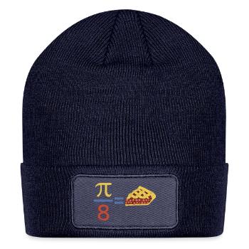 Slice of Pi - Patch Beanie - navy - Front