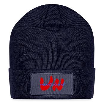 UNMATCHED SHEWEAR Jumbo Unmatched - Patch Beanie - navy - Front