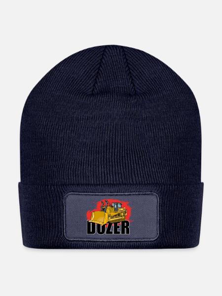 Bulldozer - Patch Beanie - navy
