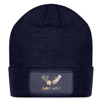 Heartstopper Classic - Patch Beanie - navy - Front