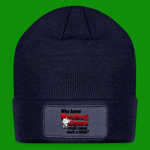 Who Knew? Rocks and Cows - Patch Beanie