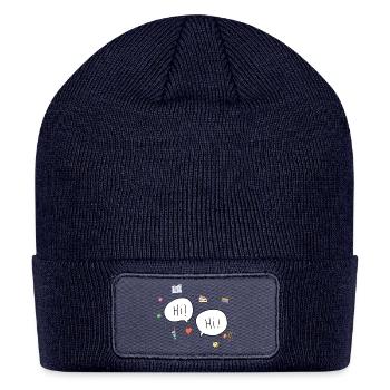 Heartstopper Hi - Patch Beanie - navy - Front