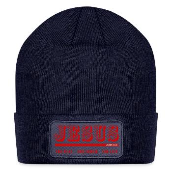 JESUS_-2- - Patch Beanie - navy - Front