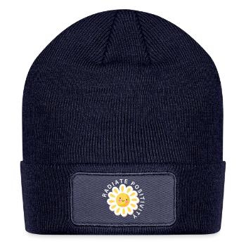 Radiate Positivity - Patch Beanie - navy - Front